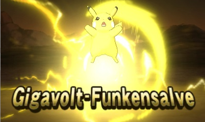 Pikachu Z-Attacke Pikachu Z-Attacke