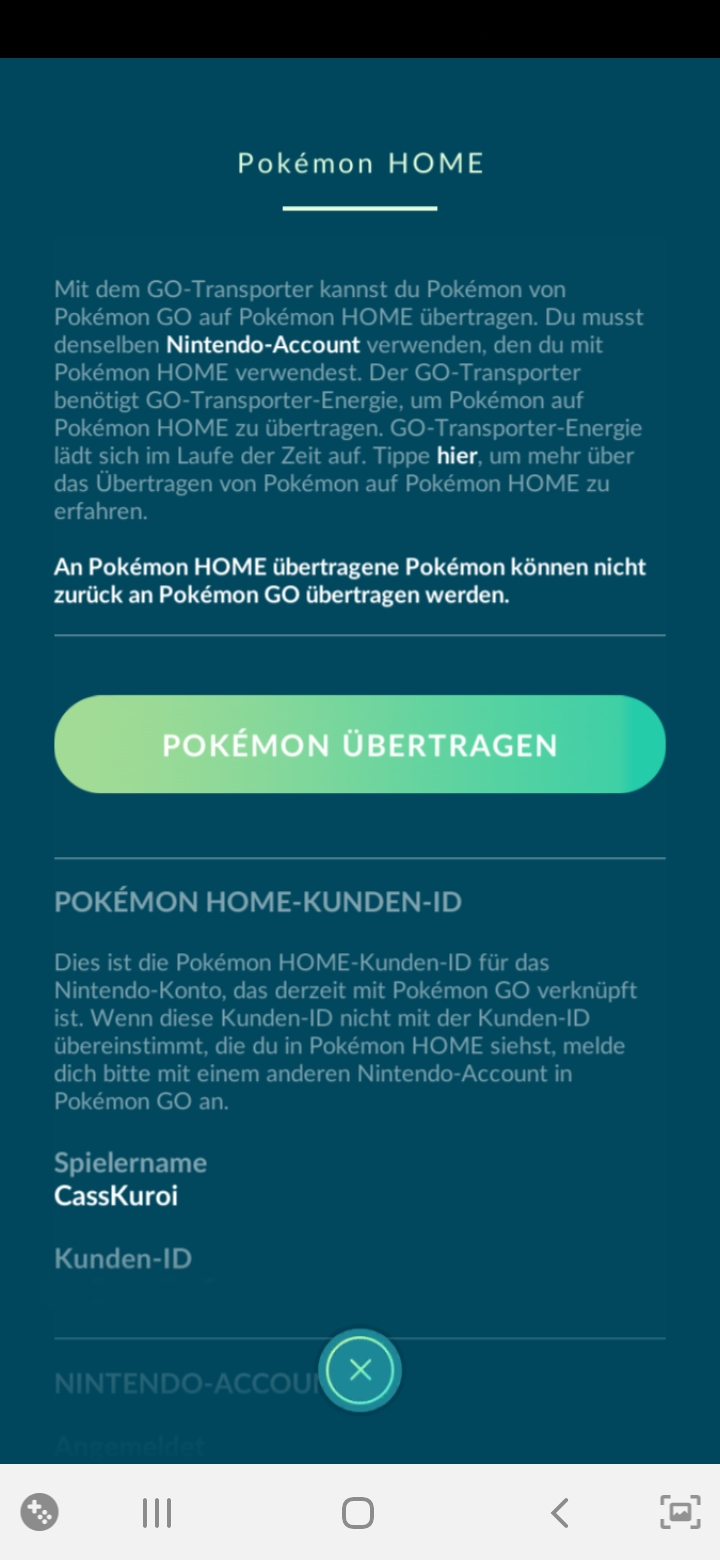 Pokémon GO Pokémon HOME Verbindung Pokémon GO Pokémon HOME Verbindung