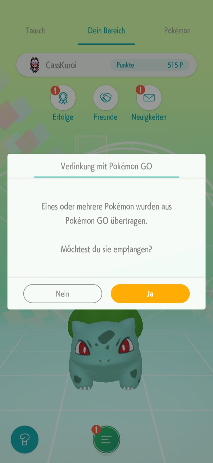Pokémon GO Pokémon HOME Verbindung Pokémon GO Pokémon HOME Verbindung