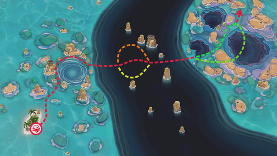 Karte von Copia-Riff - Riff (Tag)