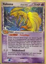 EX Dragon Frontiers 8/101 Vulnona δ