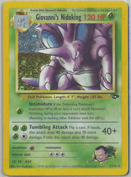 Gym Challenge 7/132 Giovanni's Nidoking