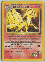 Gym Challenge 21/132 Blaine's Ninetales