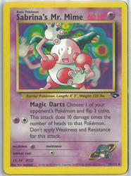 Gym Challenge 59/132 Sabrina's Mr. Mime