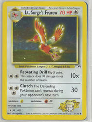 Gym Heroes 7/132 Lt. Surge's Fearow