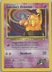 Gym Heroes 92/132 Sabrina's Drowzee