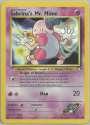 Gym Heroes 94/132 Sabrina's Mr. Mime