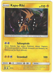 SM Black Star Promos SM30a Kapu-Riki (alternativ)