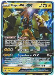 SM Black Star Promos SM33 Kapu-Riki GX