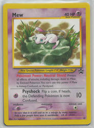 Wizard Black Star Promos 47 Mew