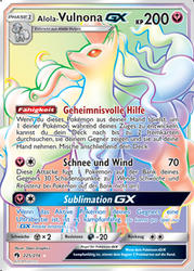 Echo des Donners 225/214 Alola-Vulnona GX