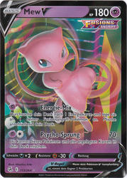 Fusionsangriff 113/264 Mew V