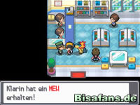 Mew wird abgeholt