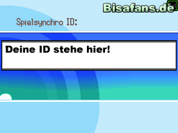 Deine Spielsyncho-ID