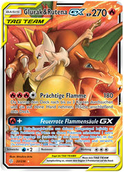 22/236 Glurak & Rutena TAG TEAM GX