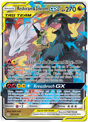 157/236 Reshiram & Zekrom TAG TEAM GX