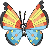 Vivillon Ozeanmuster