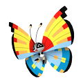 Vivillon Ozeanmuster