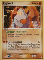 EX Holon Phantoms 28/110 Regirock