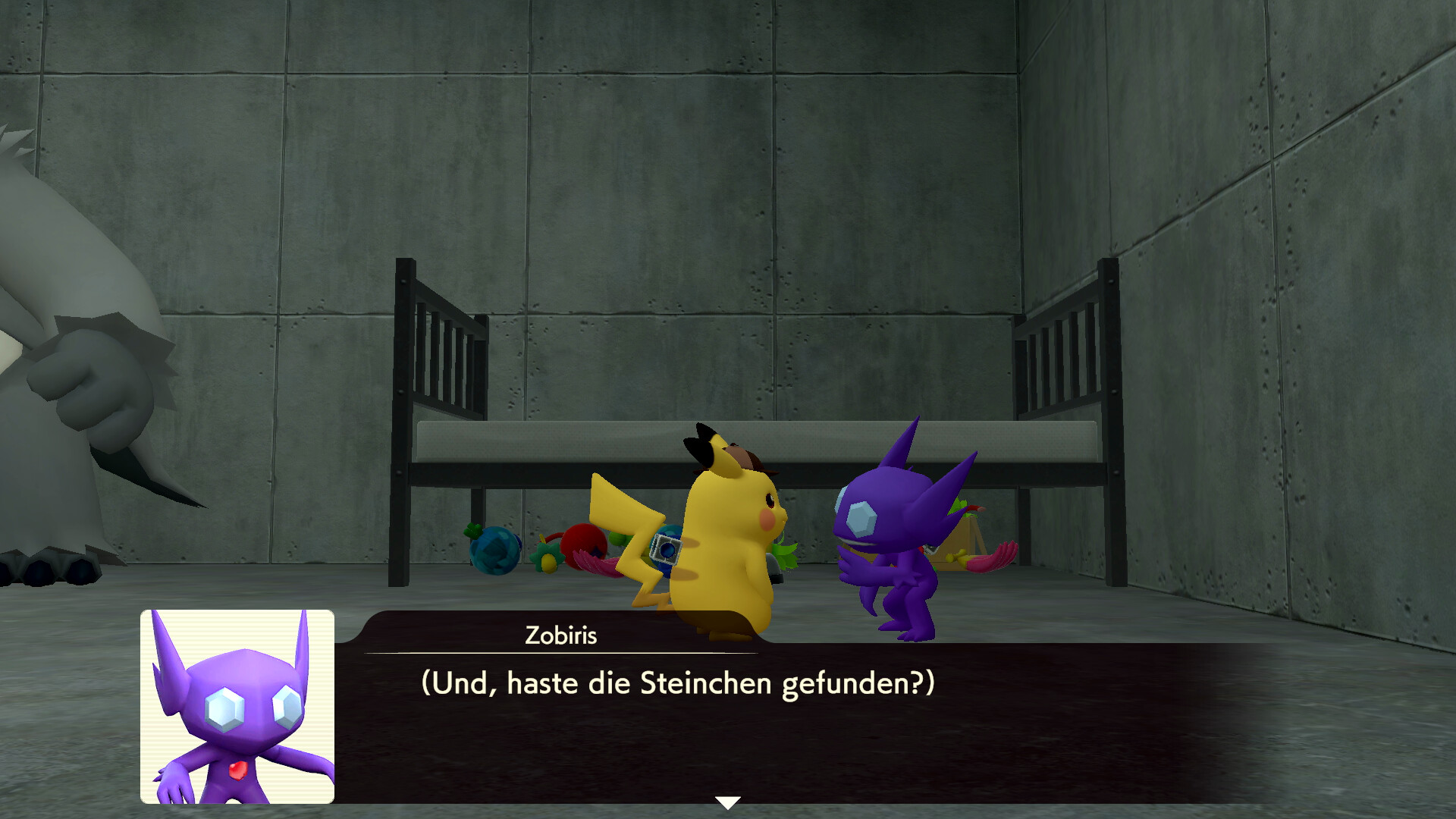 Screenshot zur Bisafans-Komplettlösung für Meisterdetektiv Pikachu kehrt zurück Screenshot zur Bisafans-Komplettlösung für Meisterdetektiv Pikachu kehrt zurück