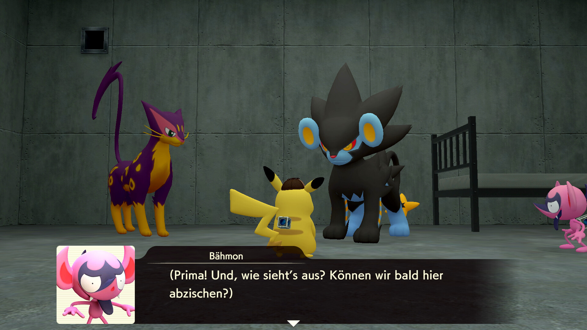 Screenshot zur Bisafans-Komplettlösung für Meisterdetektiv Pikachu kehrt zurück Screenshot zur Bisafans-Komplettlösung für Meisterdetektiv Pikachu kehrt zurück