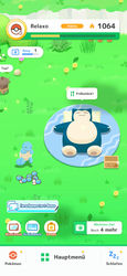 Screenshot zur Bisafans-Vorschau von Pokémon Sleep