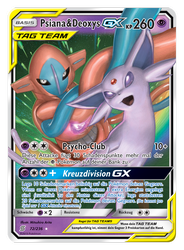 Bund der Gleichgesinnten 72/236 Psiana & Deoxys TAG TEAM GX