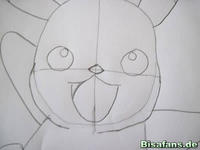 Zeichenkurs Pikachu - Schritt 6