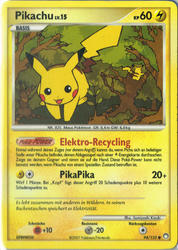 Geheimnisvolle Schätze 94/123 Pikachu