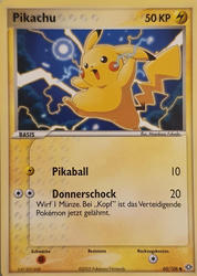 EX Smaragd 60/106 Pikachu