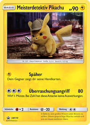 SM Black Star Promos SM170 Meisterdetektiv Pikachu