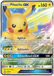 SM Black Star Promos SM232 Pikachu GX
