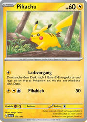 Karmesin & Purpur - McDonald's-Spezialserie 2025 002/15 Pikachu