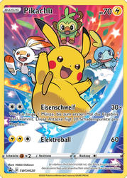 SWSH Black Star Promos SWSH020 Pikachu