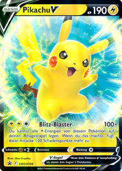 SWSH Black Star Promos SWSH198 Pikachu V