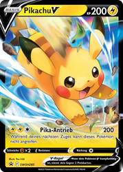 SWSH Black Star Promos SWSH285 Pikachu V