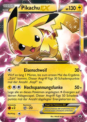 XY Black Star Promos XY84 Pikachu EX