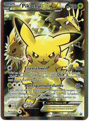 XY Black Star Promos XY124 Pikachu EX