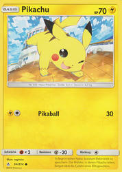 Kräfte im Einklang 54/214 Pikachu