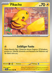 Gewalten der Zeit 051/162 Pikachu