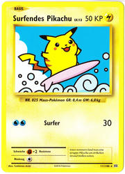 Evolution 111/108 Surfendes Pikachu