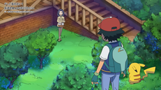 Screenshot aus Pokémon: Blauer Himmel in der Ferne!