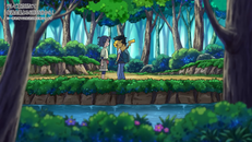 Screenshot aus Pokémon: Blauer Himmel in der Ferne!