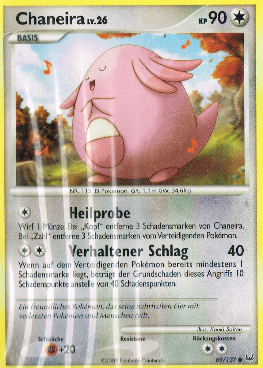 113 — Chaneira Im Pokédex — Bisafansde