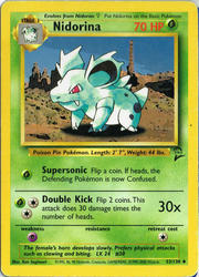 Base Set 2 53/130 Nidorina