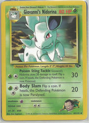 Gym Challenge 44/132 Giovanni's Nidorina