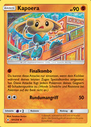 Kräfte im Einklang 101/214 Kapoera