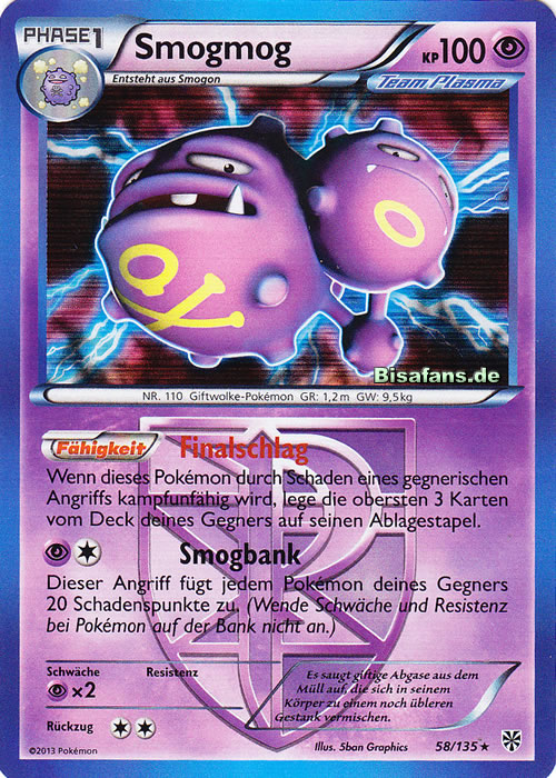 #110 — Smogmog im Pokédex — Bisafans.de