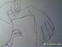 Zeichenkurs Lugia - Schritt 6