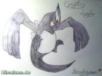 Zeichenkurs Lugia - Schritt 15